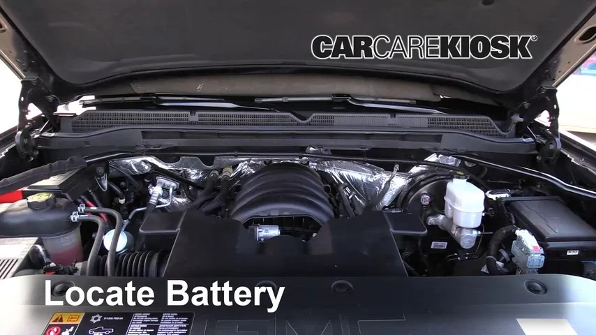 2015 GMC Sierra 1500 SLE 5.3L V8 FlexFuel Extended Cab Pickup Batería